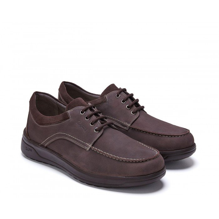 Zapatos Hombre cordones 24 Hrs 11220 Marrón