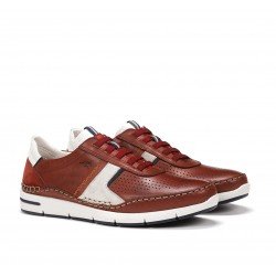 Zapatos Hombre Fluchos Yannic F1443 Terracota