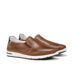 Mocasines Mujer Fluchos Yannic F1445 Cuero