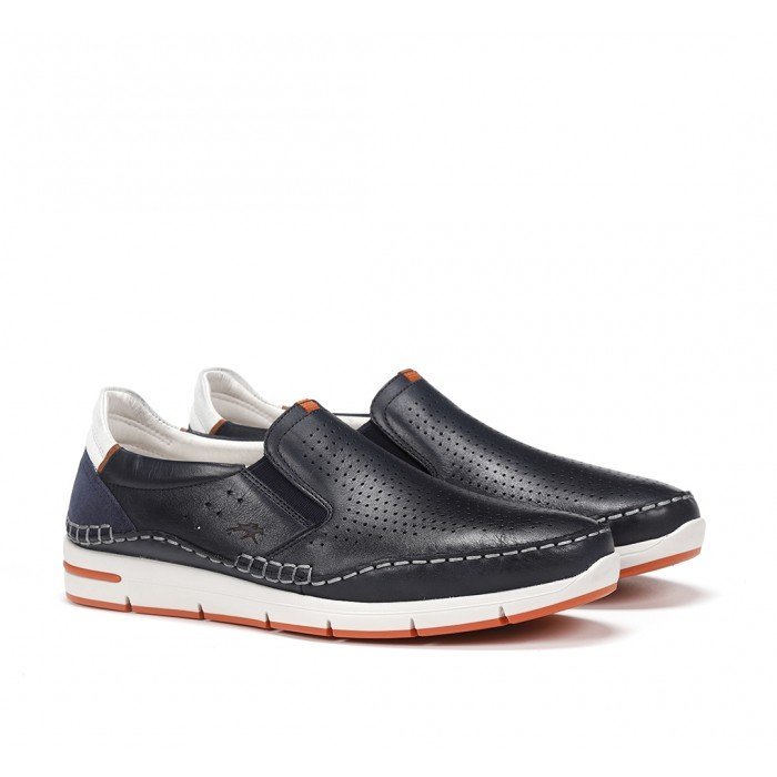 Mocasines Hombre Fluchos Yannic F1445 Océano