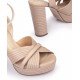 Sandalias Tacón Mujer Pedro Miralles Montefioralle 18451 Peonia