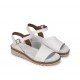 Sandalias Mujer Dorking Espe D8771 Blanco