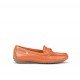 Mocasines Mujer Fluchos Bruni F1429 Naranja