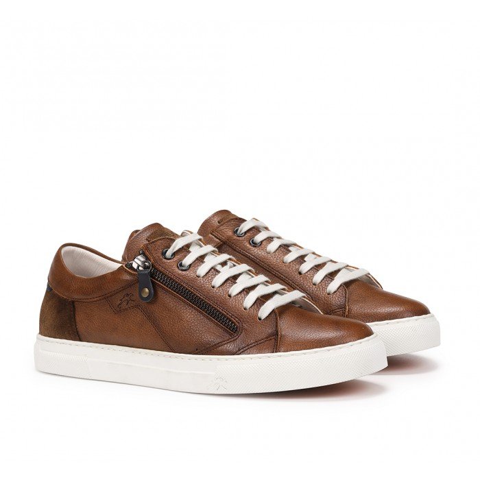 Zapatillas Hombre Fluchos Niko F1410 Cuero