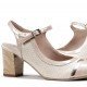 Zapatos Mujer Dorking Rodin D8742 Rosa Nude
