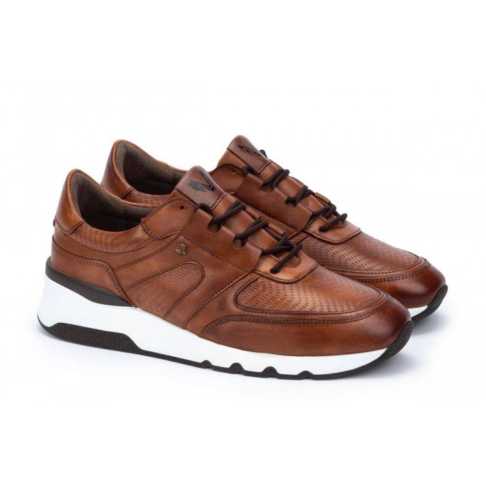 Zapatos Deportivos hombre 1513-2556L2 cuero.
