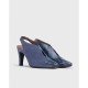 Zapatos Tacón Mujer Wonders Paz M-4224 Azul