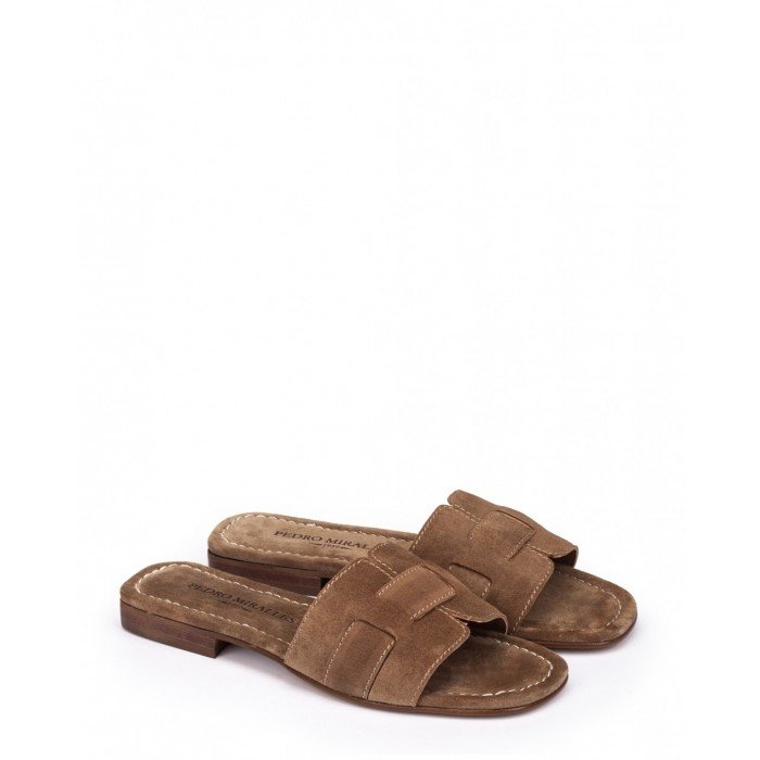 Sandalias Mujer Pedro Miralles Castellar 18055 Cuero