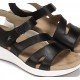 Sandalias MUjer Fluchos Yagon F1478 Negro