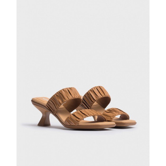 Sandalias Mujer Wonders Lagoon F-7802 Camel