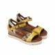 Sandalias Mujer Dorking Agnes D8786 Marrón