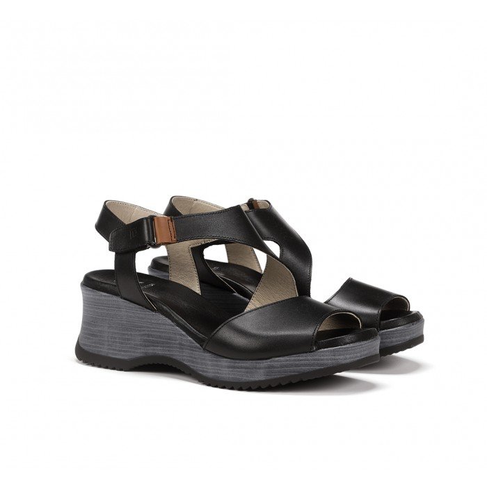 Sandalias Mujer Dorking Ubari D8715 Negro