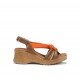 Sandalias Mujer Dorking Ubari D8714 Naranja
