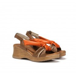 Sandalias Mujer Dorking Ubari D8714 Naranja