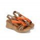 Sandalias Mujer Dorking Ubari D8714 Naranja