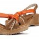 Sandalias Mujer Dorking Ubari D8714 Naranja