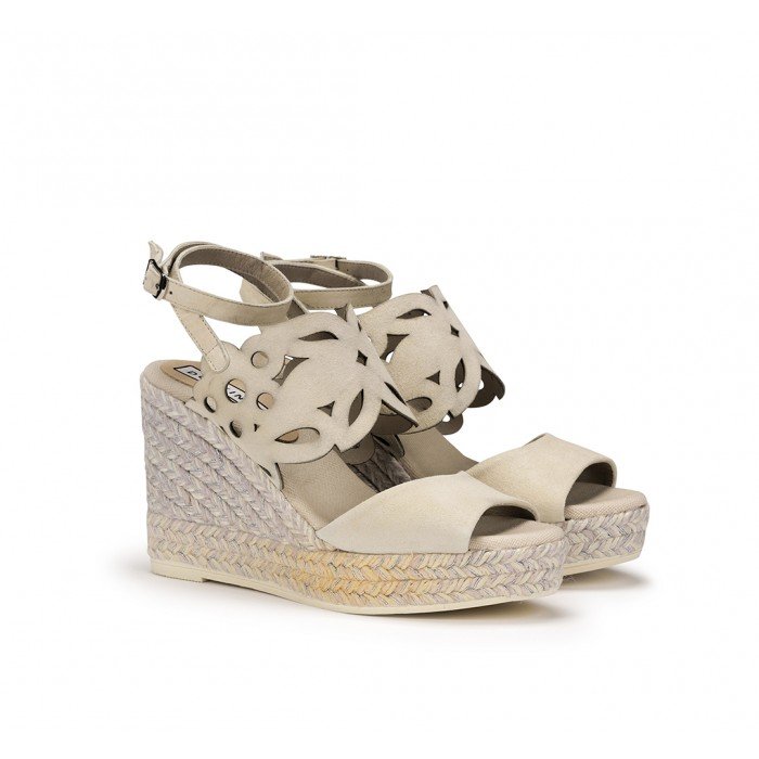 Sandalias Mujer Dorking Aren D8808 Blanco