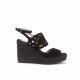 Sandalias Mujer Dorking Aren D8808 Negro
