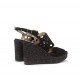 Sandalias Mujer Dorking Aren D8808 Negro