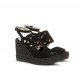 Sandalias Mujer Dorking Aren D8808 Negro