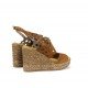 Sandalias Mujer Dorking Aren D8808 Cuero