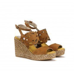Sandalias Mujer Dorking Aren D8808 Cuero