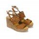 Sandalias Mujer Dorking Aren D8808 Cuero