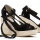 Sandalias Mujer Dorking Aren D8809 Negro