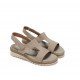 Sandalias Mujer Dorking Espe D8775 Taupe