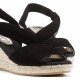 Sandalias Mujer Dorking Vision D8813 Negro