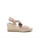 Sandalias Mujer Dorking Vision D8813 Rosa Nude