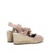 Sandalias Mujer Dorking Vision D8813 Rosa Nude