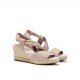 Sandalias Mujer Dorking Vision D8813 Rosa Nude