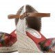 Sandalias Mujer Dorking Vision D8814 Rojo