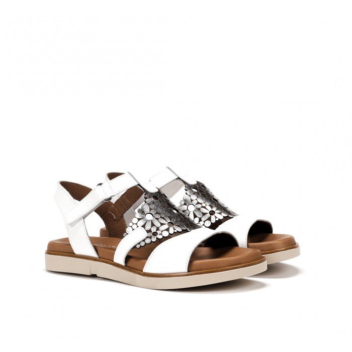 Sandalias Mujer Dorking Ibiza D8732 Blanco