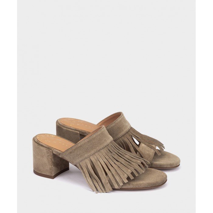 Sandalias Mujer Pedro Miralles Siracusa 18234 Verde Kaki
