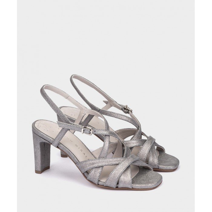 Sandalias Mujer Pedro Miralles Gales 18334 Plomo