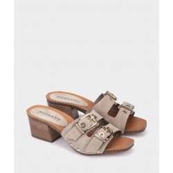 Sandalias Mujer Pedro Miralles 16250 Seaborn Gris