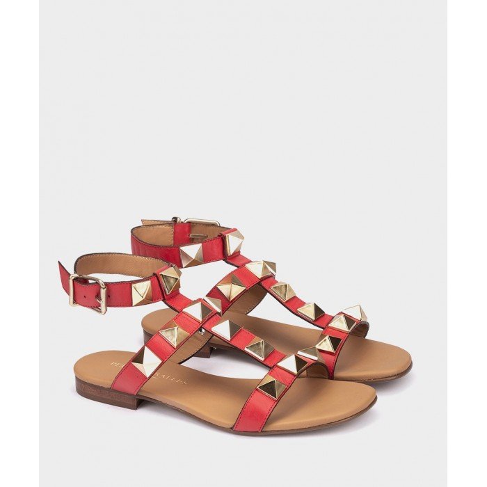 Sandalias Mujer Pedro Miralles Ferrer 18036 Rojo
