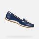 Mocasines Mujer Geox D Vega Moc A Azul