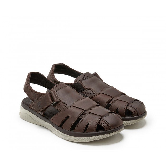 Sandalias Hombre 24 Hrs 11338 Marrón