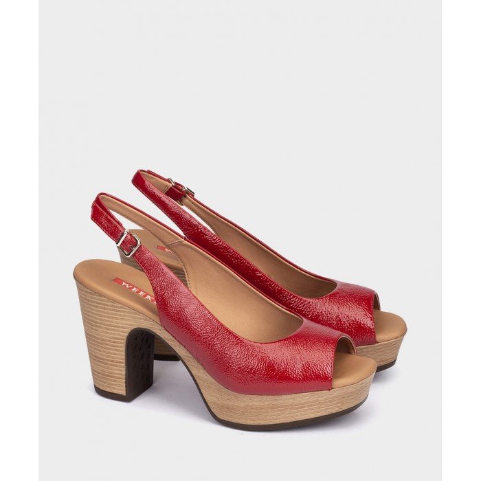 Sandalias Mujer Pedro Miralles La Valeta 16428 Rojo