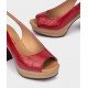 Sandalias Mujer Pedro Miralles La Valeta 16428 Rojo