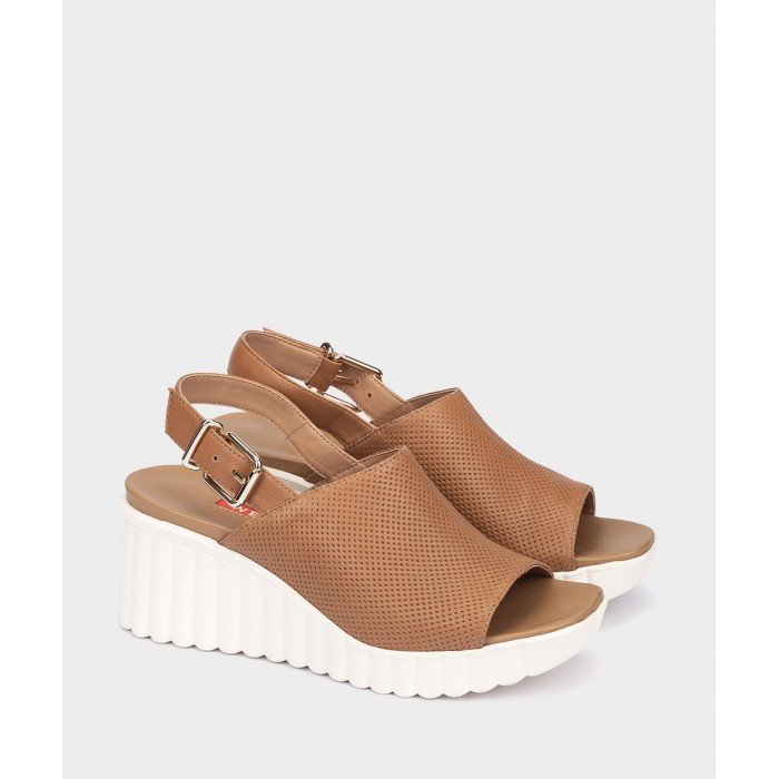 Sandalias Mujer Pedro Miralles Macarella 16307 marrón