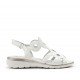 Sandalias Mujer 24 Hrs 24941 Charol Coco Blanco