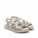 Sandalias Mujer 24 Hrs 24894 Platino
