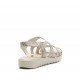 Sandalias Mujer 24 Hrs 24894 Platino