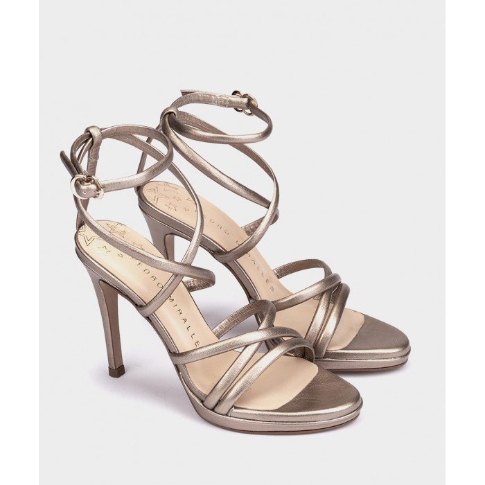Sandalias Mujer Pedro Miralles Las Vegas 18404 Humo