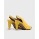 Zapatos Tacón Mujer Wonders M-4224 Amarillo