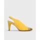 Zapatos Tacón Mujer Wonders M-4224 Amarillo